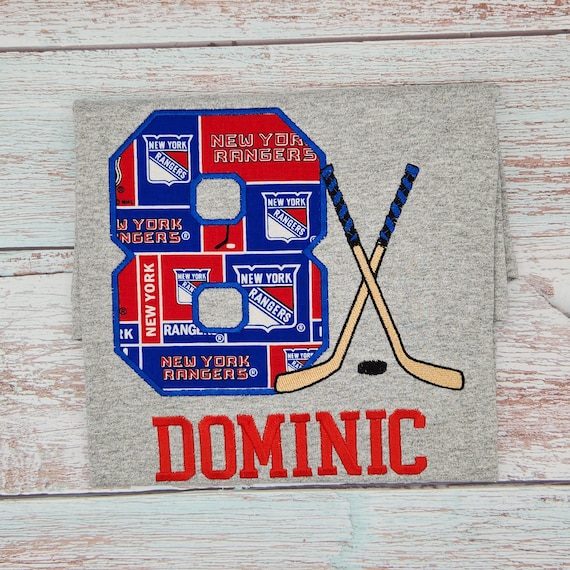 Custom Hockey Shirt – Personalized with Name, Team Colors & Player Number – Youth Toddler and Adult Sizes – Gift for Hockey Fans