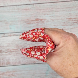 Mini Finger Micro Mitt/Microwave Pot Holder/Finger Pot Holder/Little Pot Holder/Hot Pad Kitchen/Handmade Pot Holder/Small Finger Mitt