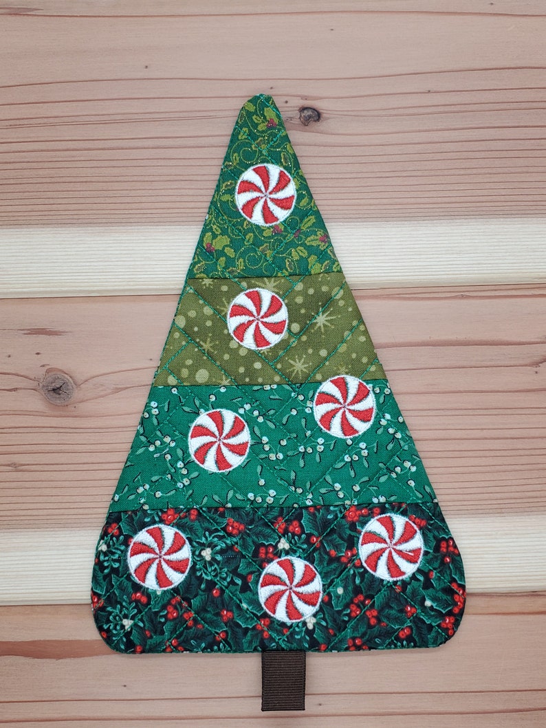 Christmas Tree Mug Rug/christmas Mug Rug/holiday Mug Rug/large Etsy