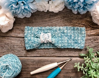 Rochon Headband : Toddler - Adult **Crochet PDF Pattern Only**