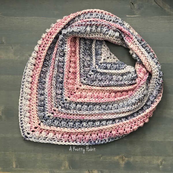 Country Knots Cowl **Crochet PDF Pattern Only**