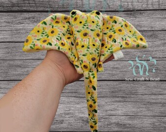 MADE TO ORDER Sunflower Stingray Plush