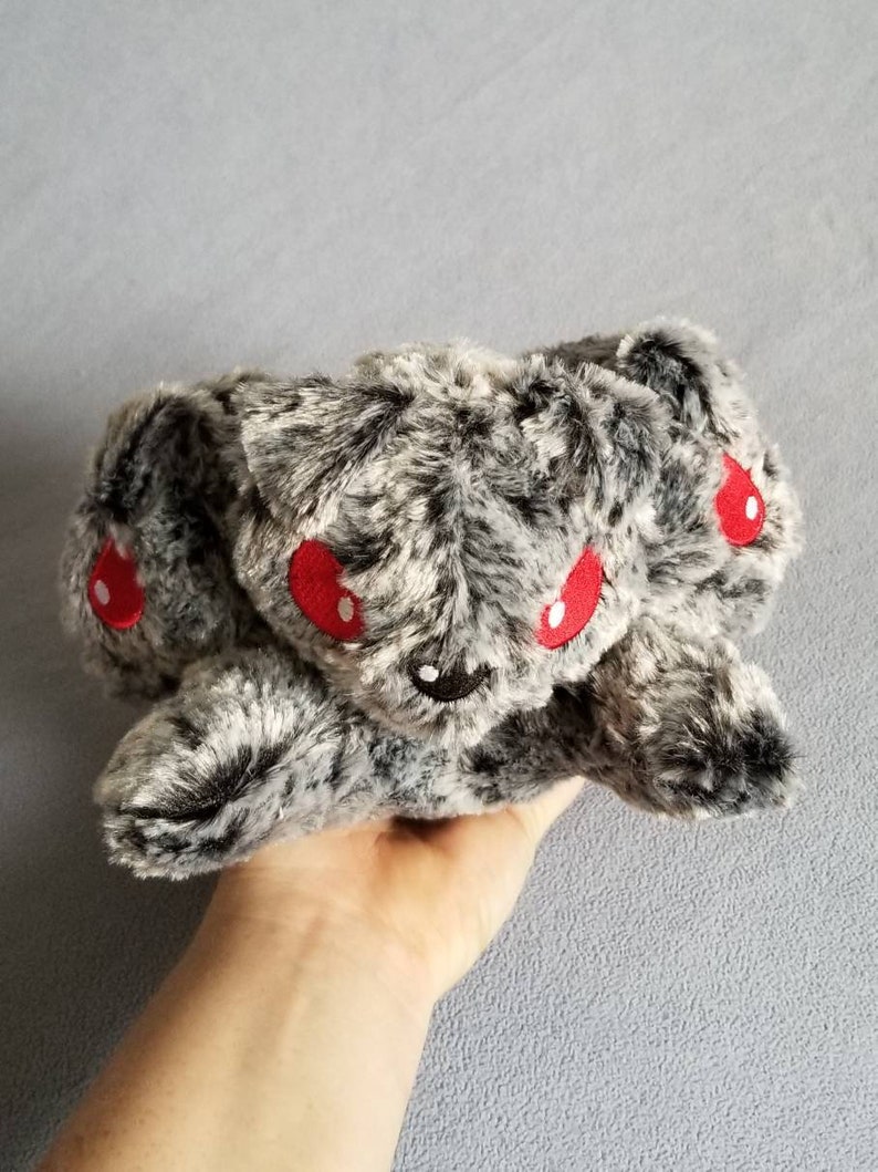 Custom Colors Cerberus Three Headed Dog Monster Fluffy Stuffed | Etsy