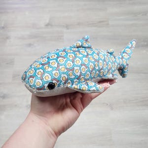 Bacon and Egg Whale Shark Plush (READY TO SHIP)