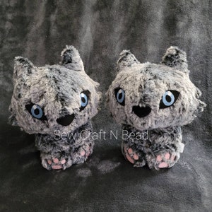 Custom Color Werewolf Plush Stuffed Animal MADE TO ORDER image 2