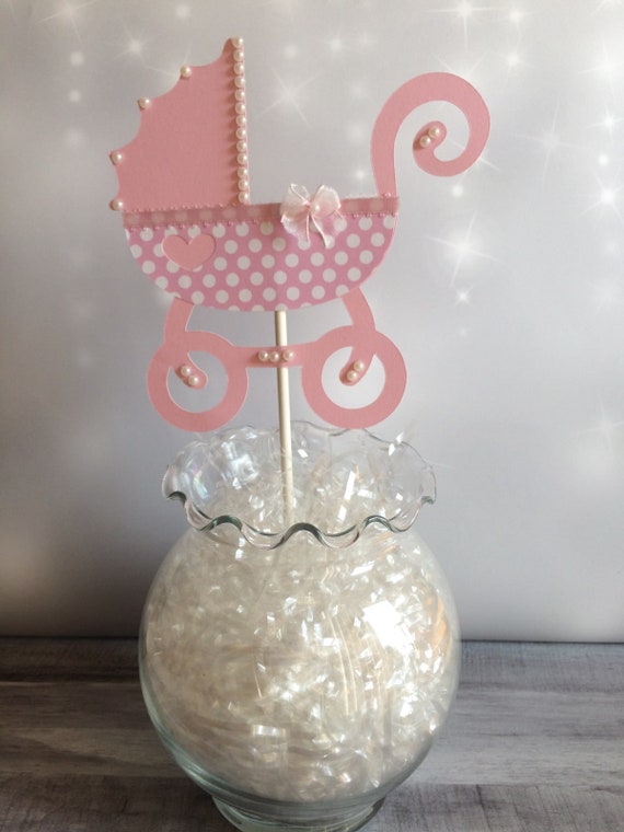Girl Baby Shower Centerpiece Baby Shower Centerpiece Pink Etsy