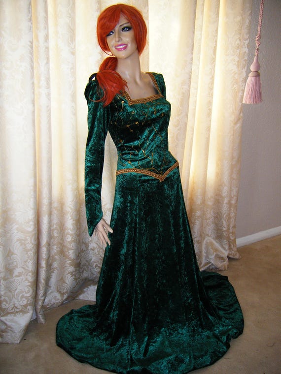 shrek fiona dress