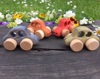 Voiture jouet en bois, jouet personnalisé, jouet Waldorf, cadeau enfant, cadeau garçon, cadeau de Noël