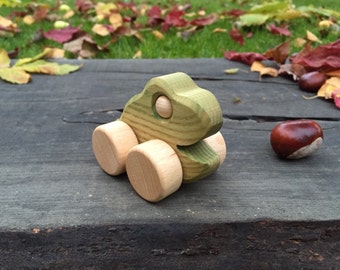 Small Wooden Toy Frog,Baby toys,Christmas gifts,Birthday gifts,Christening gifts,Personalised gifts,Baby Shower gifts,Waldorf toy