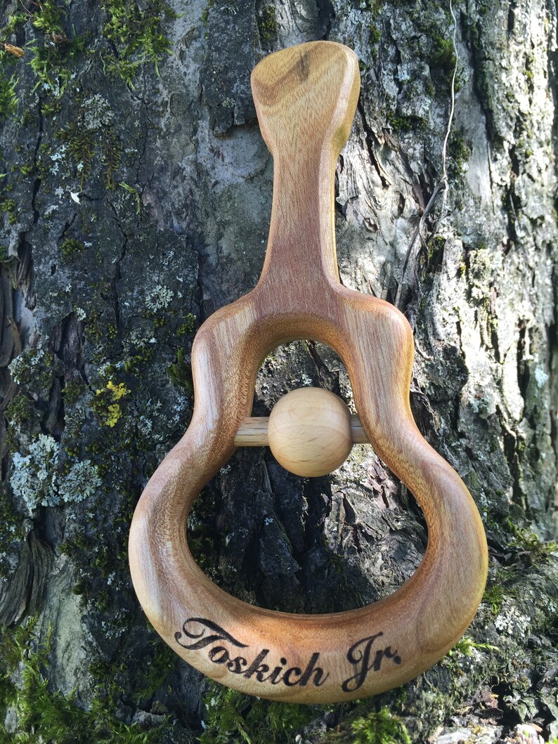 Rattle Guitar Baby Toyschristmas Giftsbirthday Etsy