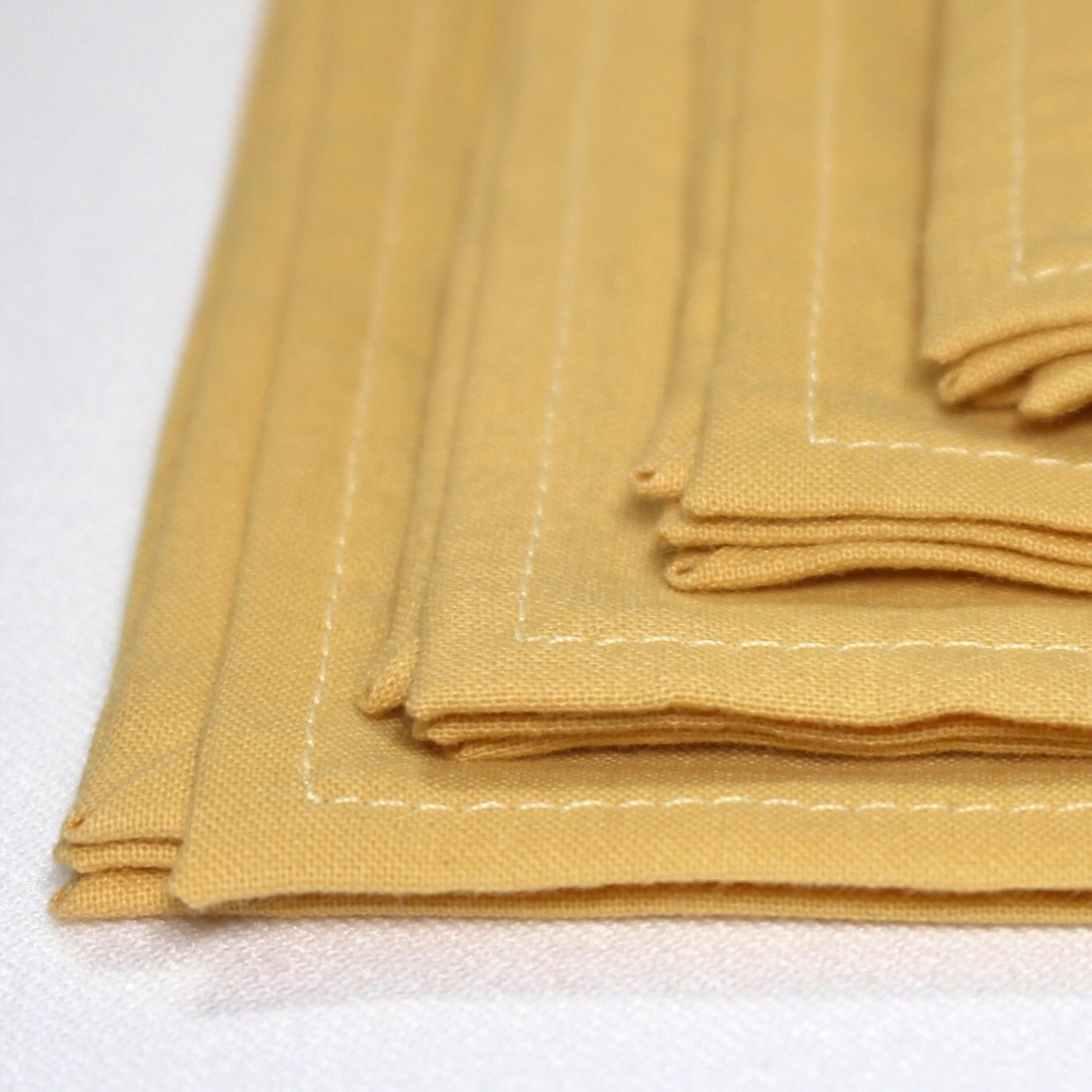 Gold fabric napkins gold cotton napkins Thanksgiving Etsy