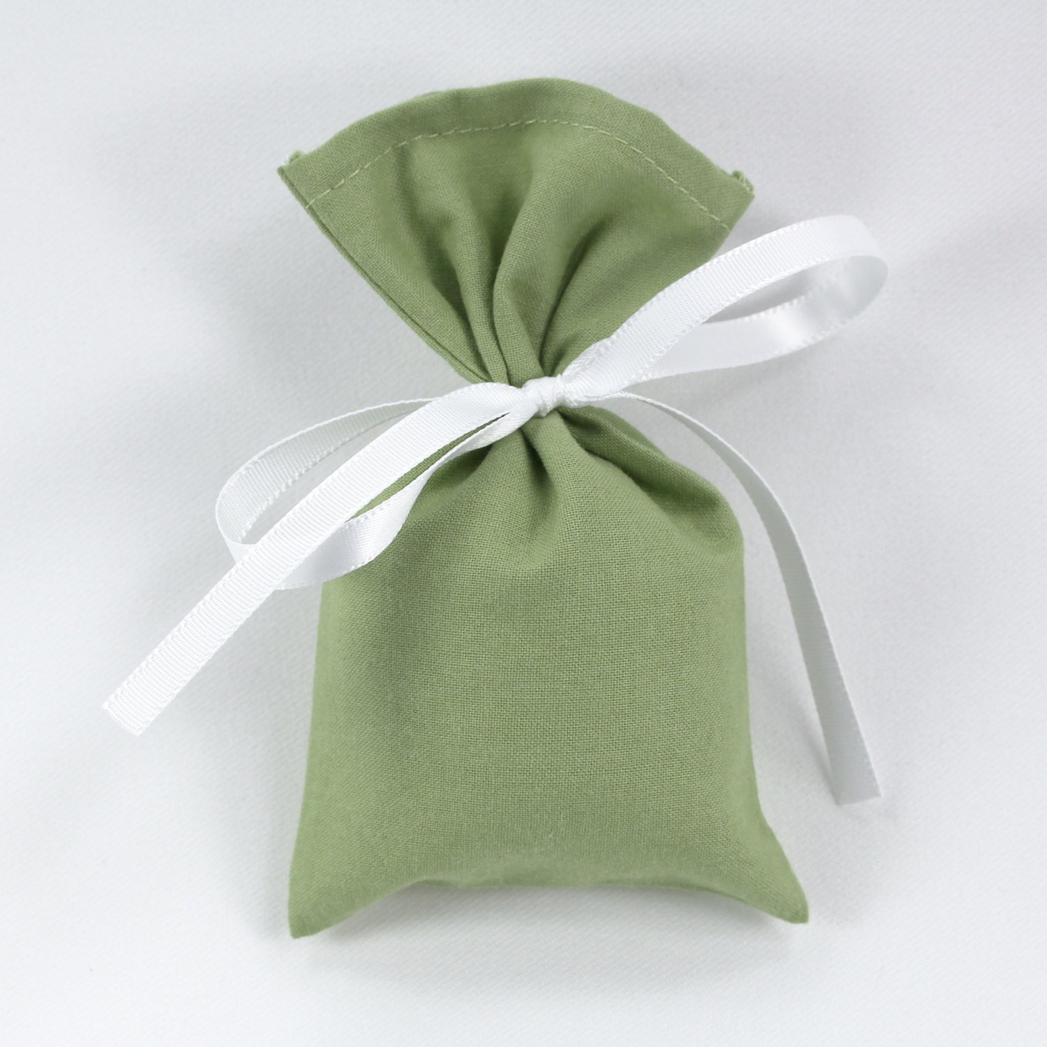 EMPTY potpourri bag green sachet cotton fabric sachet party Etsy