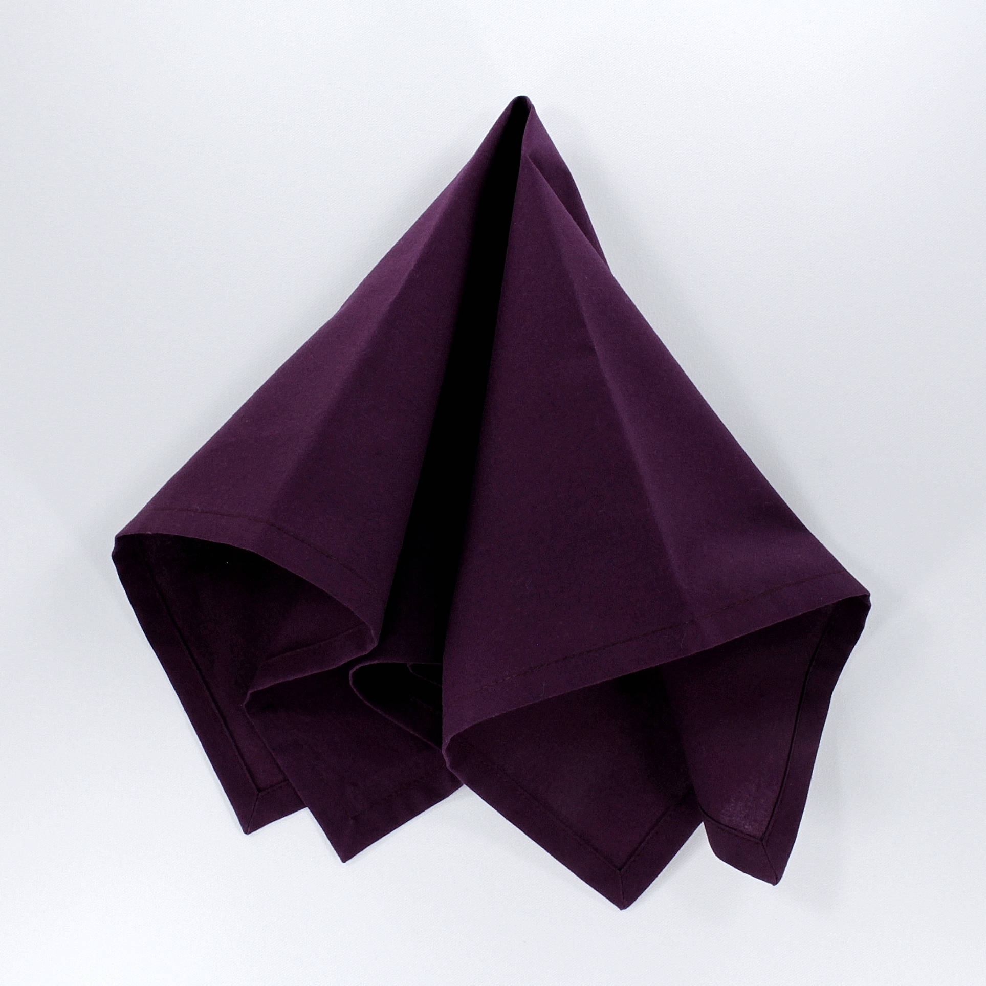 Eggplant Cotton Dinner Napkins 18x18 Inches Set of 4 Etsy