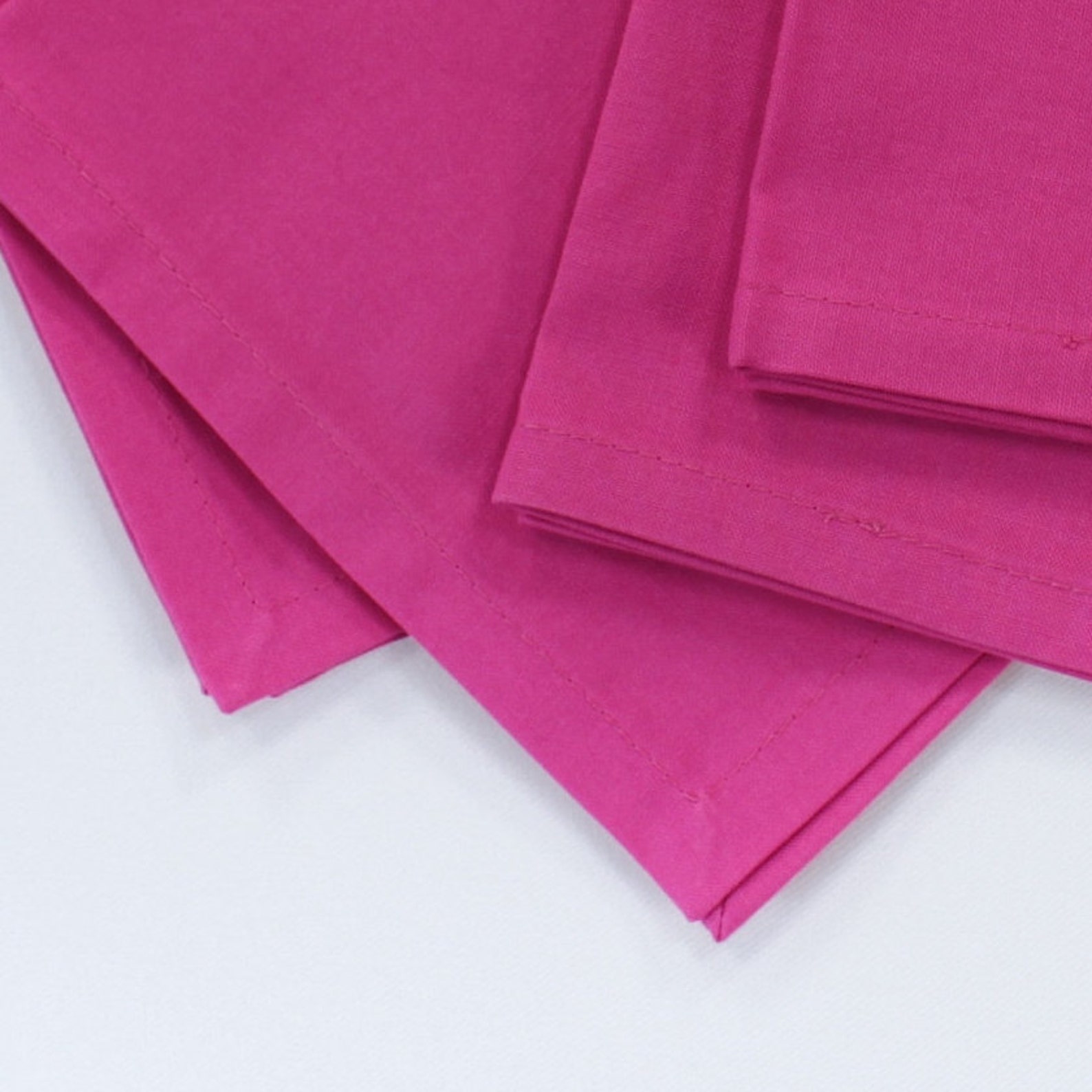 Pink cloth napkins Valentines Day pink fabric napkins Etsy
