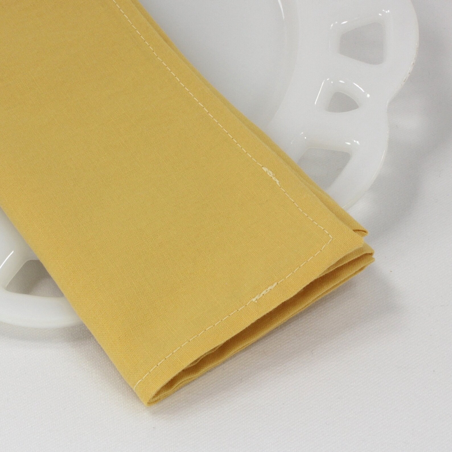 Gold fabric napkins gold cotton napkins Thanksgiving Etsy