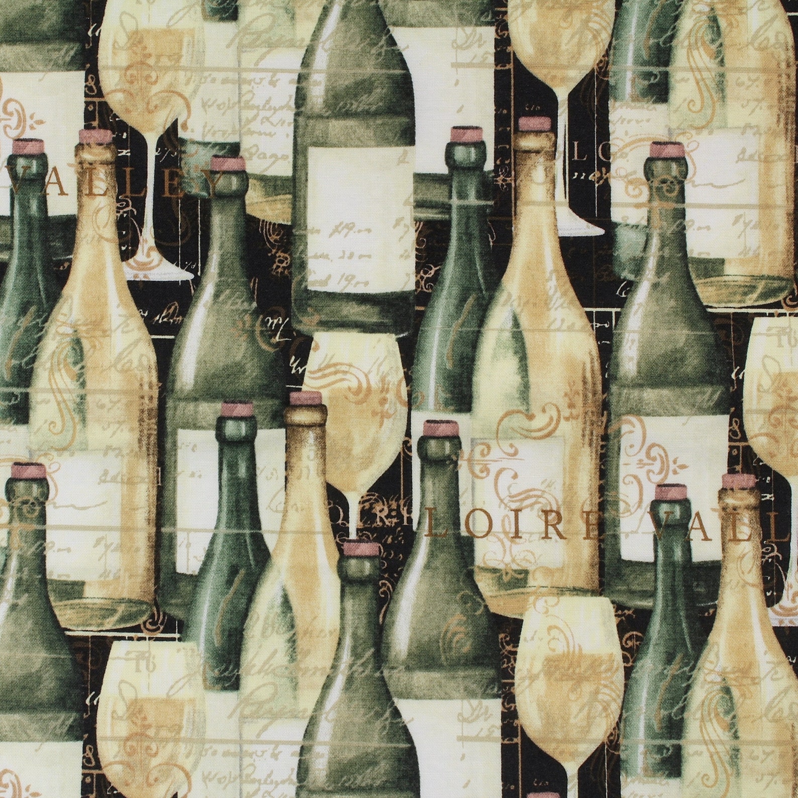 Wine Bottle Napkins Cotton Napkins Wine Theme Gift Wine Etsy