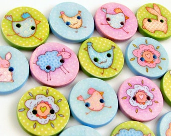 Buttons - Rainbow Spring Farm Buttons