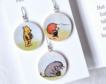 Eeyore Has a Birthday Earrings - Sterling Silver - Winnie the Pooh