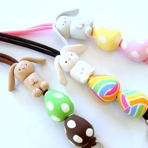 Easter Lanyard - Bunny - Teacher lanyard