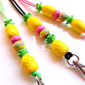 Teacher Lanyard - Pineapples