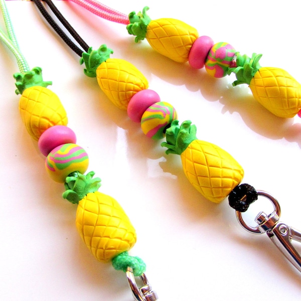 Teacher Lanyard - Pineapples