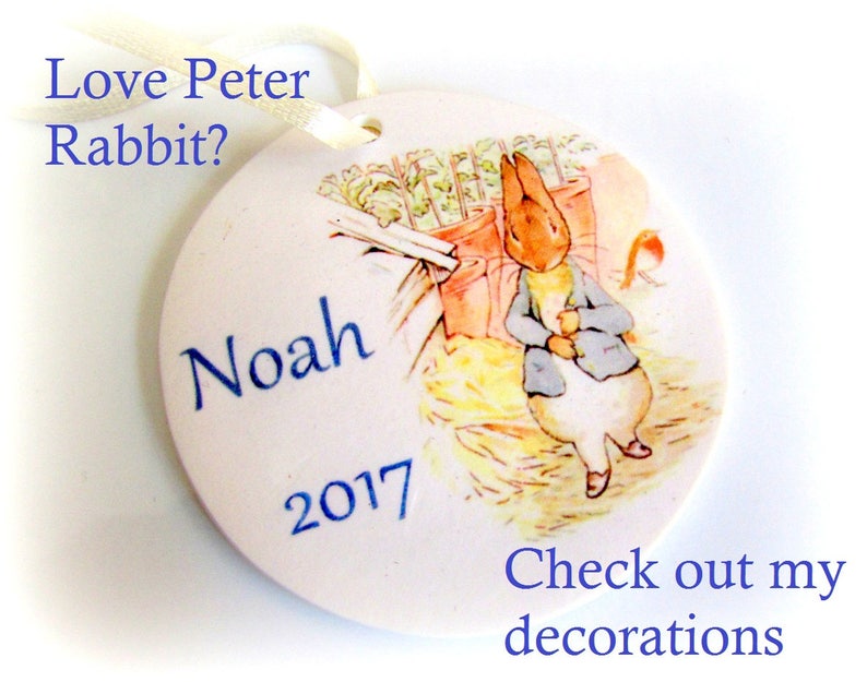 Peter Rabbit buttons Beatrix Potter 1 buttons Kid's Buttons Cute Buttons Storybook Buttons Rabbit Buttons Focal Handmade image 6