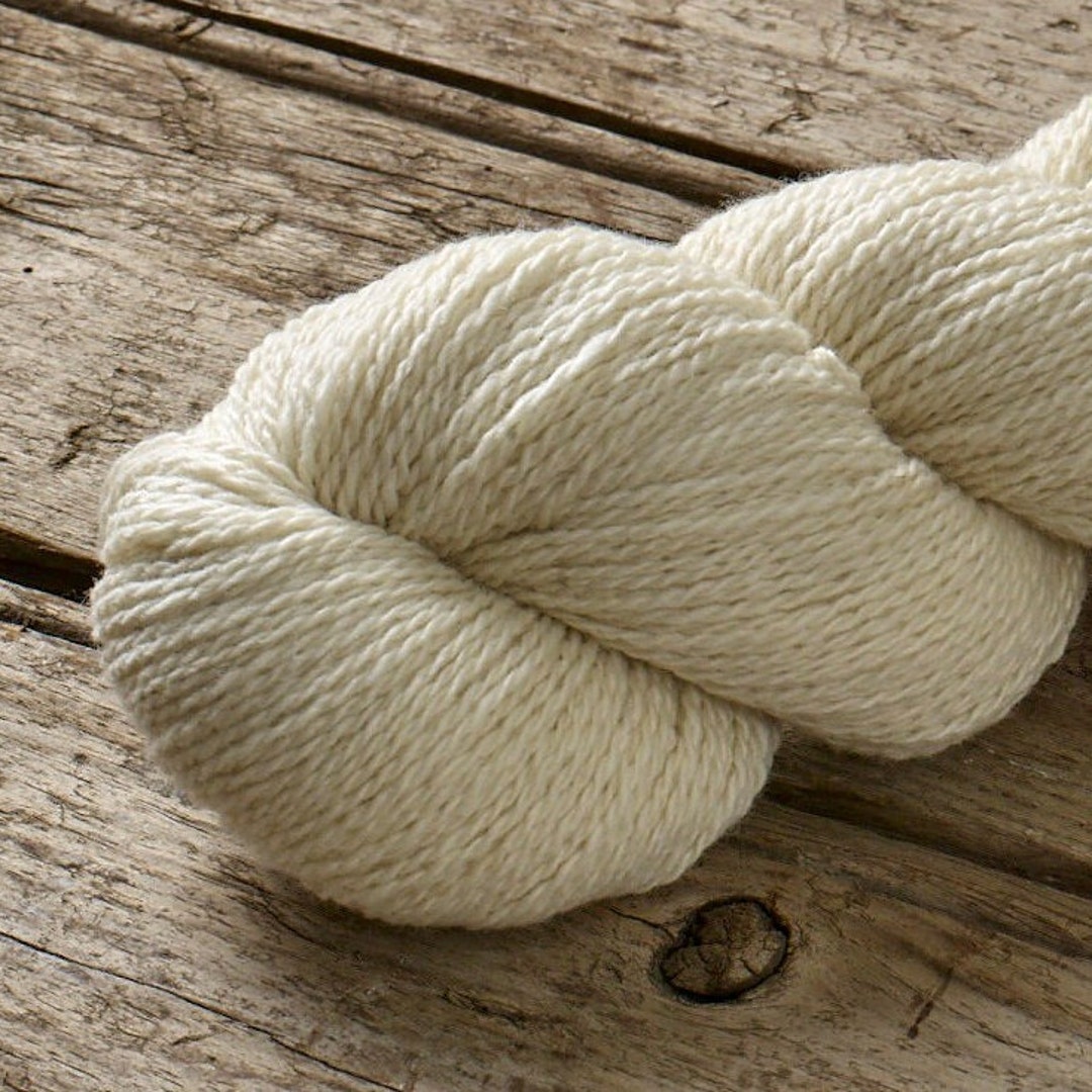 Undyed Yarn Woolly Merino Sport Knitting Yarn, Non Superwash 1 Kg 10 X
