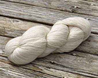 Hilo sin teñir Merino, Cachemira, Nylon 4 cabos 1 kg (10 madejas de 100 g)