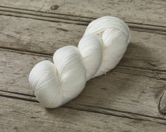 Undyed Yarn Premium Merino / Silk / Nylon Sock Yarn 4 Ply - 1kg (10 x 100g hanks)