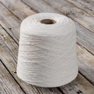 Undyed Yarn Superwash Merino / Nylon 4 Ply Sock Yarn - 1kg on Cone
