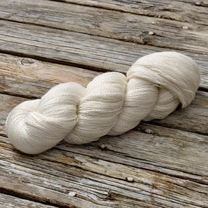 Undyed Yarn Merino Silk Lace  - 1kg (10 x 100g hanks)