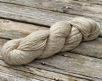 Undyed Yarn Organic Wool Linen DK - 1kg (10 x 100g hanks)