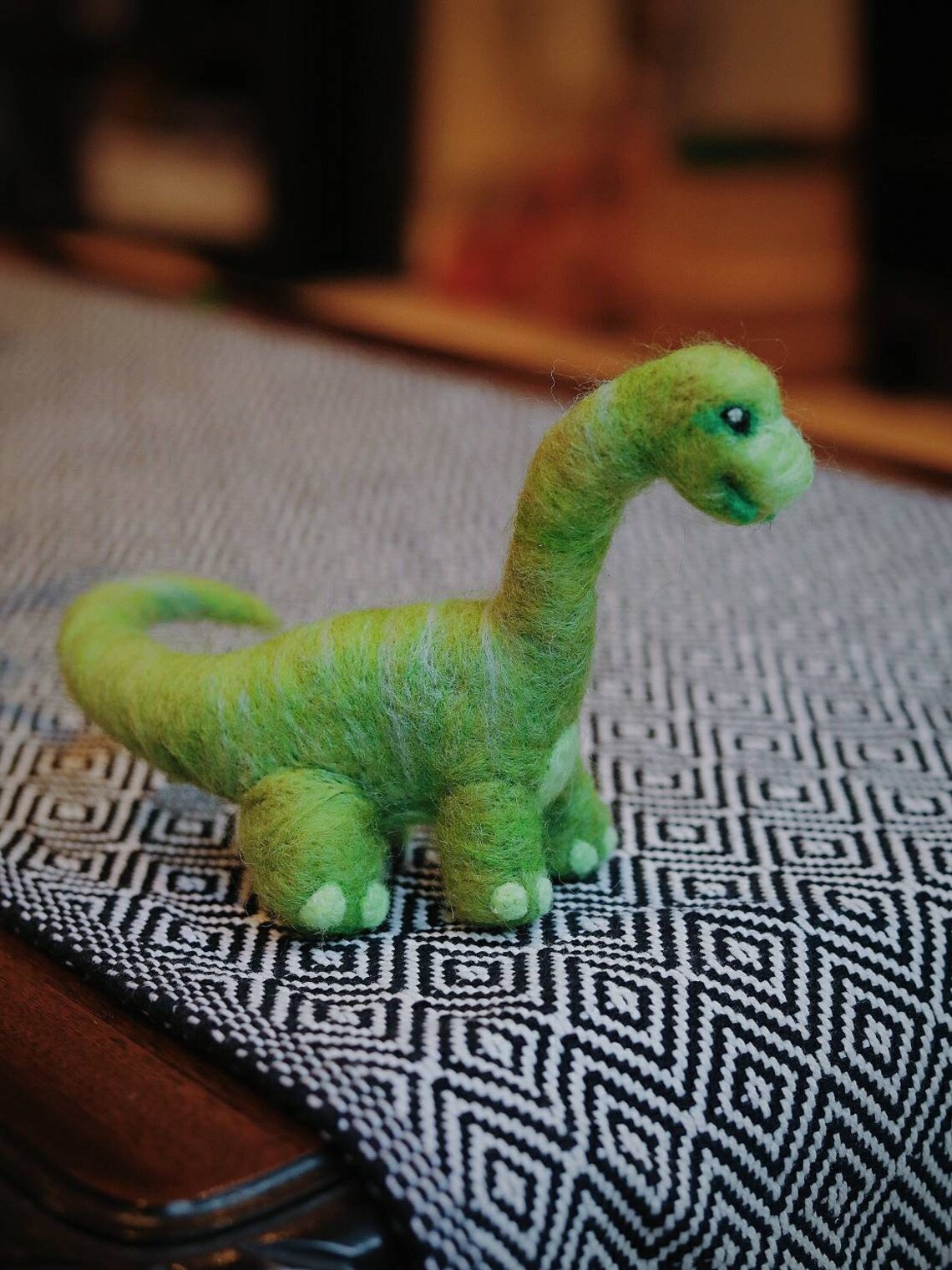 Needle Felt Dinosaur Etsy
