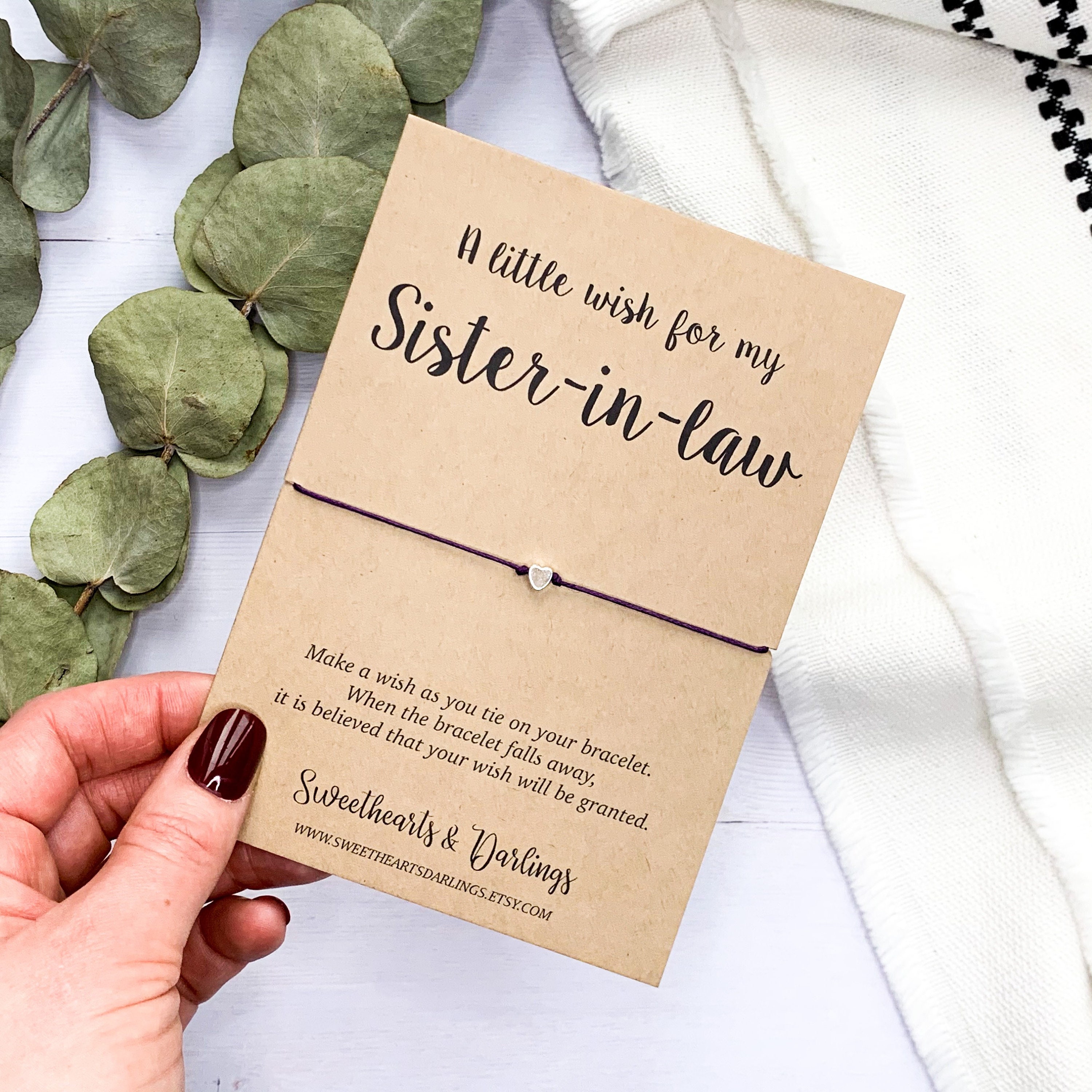Sister in deals law bracelet