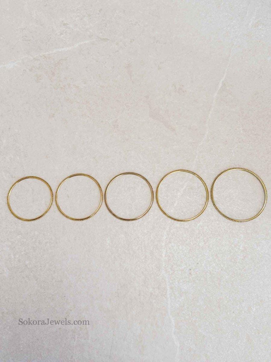 Bangle Sample Sokora Jewels Bangle Size Sample Pack How to Check Indian Bangles ...