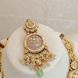 Sheekha Faux Kundan Choker Set - SOKORA JEWELSSheekha Faux Kundan Choker Set
