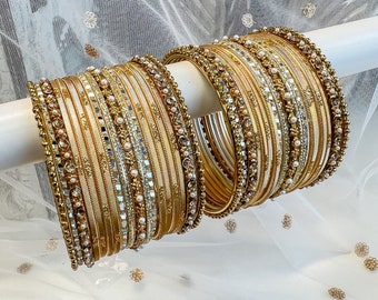 Small Golden Bangle set