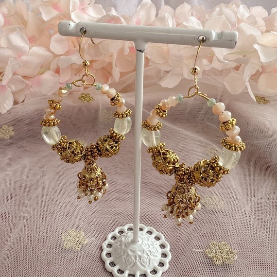 Jhumka hoops sale
