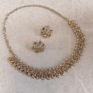 Conjunto de Colar Pav - Dourado