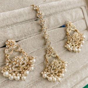 Aman Bridal Set - White - SOKORA JEWELSAman Bridal Set - Whitenecklace sets