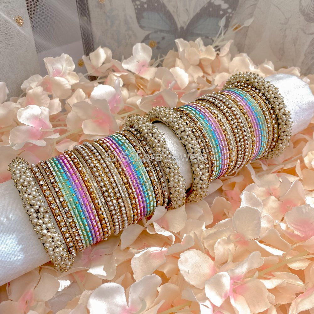 Rainbow bangles cheap