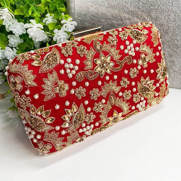 Red Clutch Bag