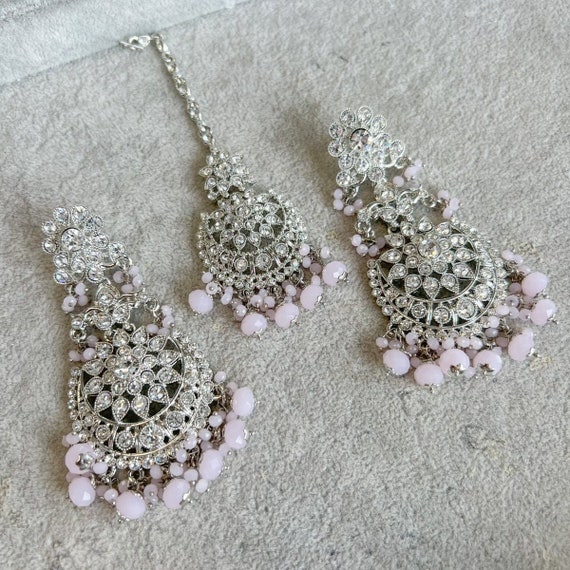 Pink tikka set clearance