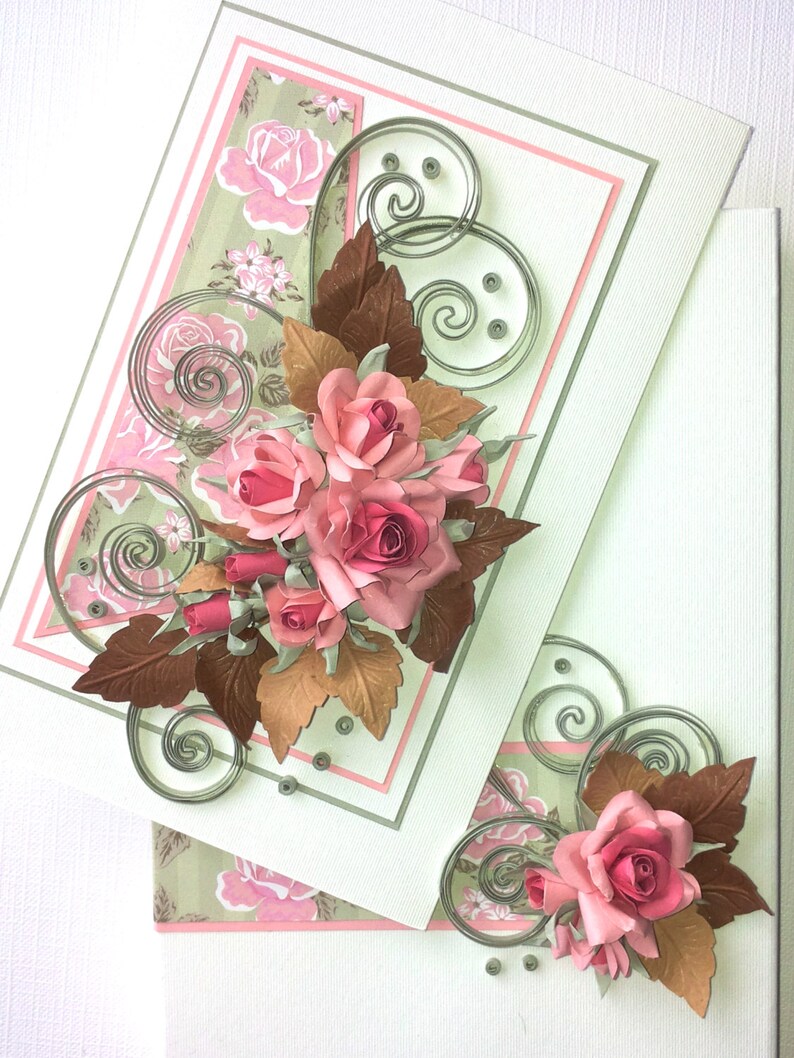 Quilled card / Birthday card/ Handmade / Quilling / Greeting Etsy