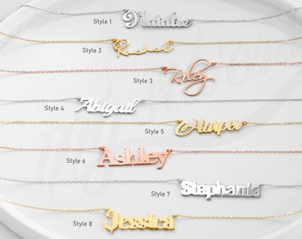 Unique Name Necklace - Etsy