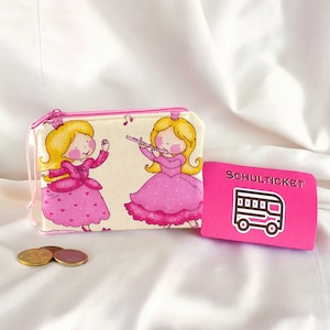 Geldbörse für Kinder mit Prinzessin
