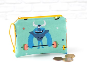 Geldbörse für Kinder mit Monster