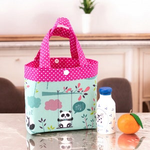 Kindertasche mit Pandabär - Perfekt als Geschenk für Kinder