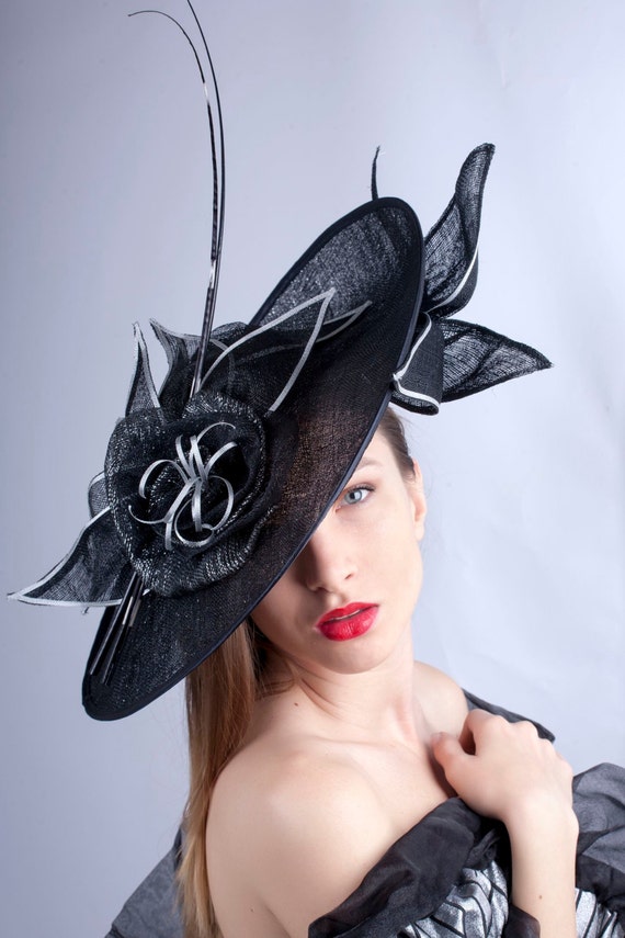 Stunning Derby Fascinator Oversized Large Blush Kentucky Derby Hat | Annettes Couture  main image 4