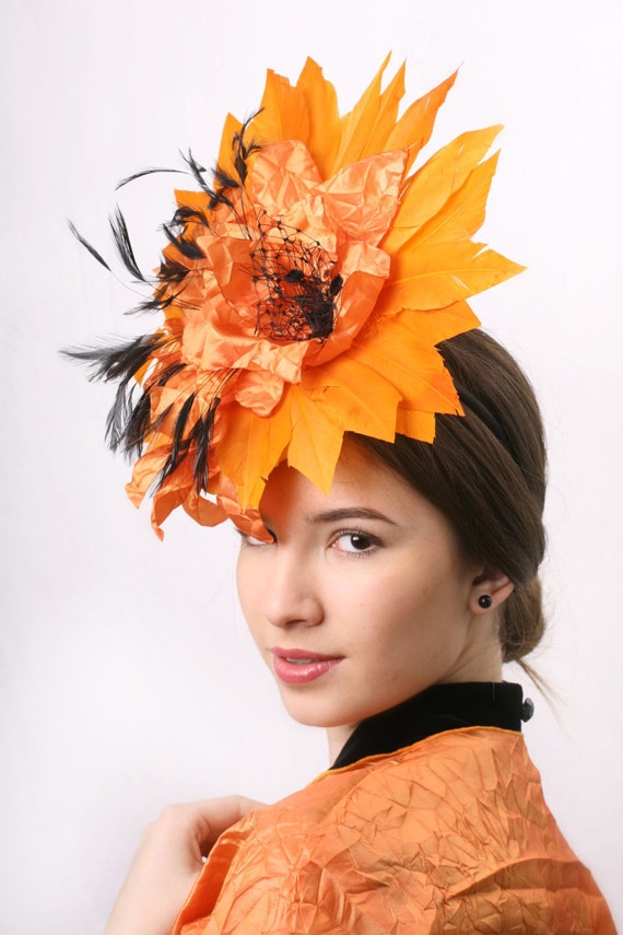 Orange headpiece Clearance
